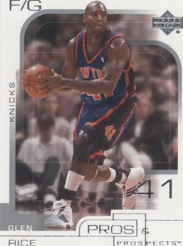 2001-02 Upper Deck Pros & Prospects - Glen Rice #57