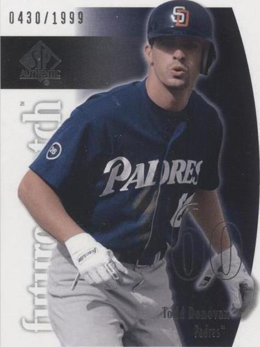 2002 SP Authentic - Todd Donovan #122