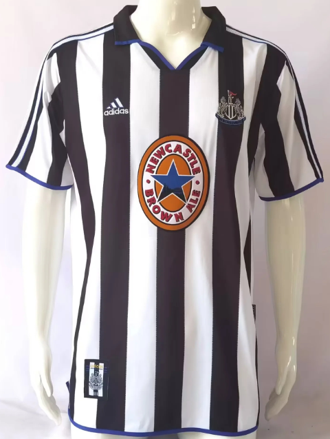Newcastle United 1999-2000 Home Football Soccer Jersey Shirt