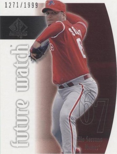 2002 SP Authentic - Elio Serrano #123
