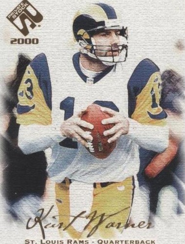 2000 Pacific Private Stock Kurt Warner #80