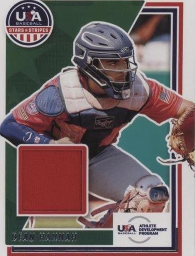 2022 Panini USA Baseball Stars & Stripes - Dean Hannah #USAM-DH