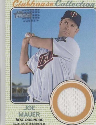 2017 Topps Heritage - Joe Mauer #CCR-JM