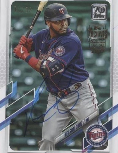 2023 Topps Archives Signature Series - Nelson Cruz #21T-219