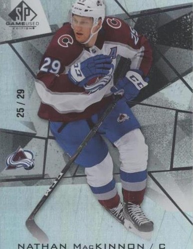 2021-22 Upper Deck SP Game Used - Nathan MacKinnon #30
