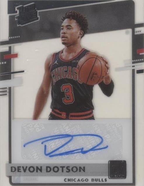 2020-21 Panini Clearly Donruss - Devon Dotson #RRA-DVD