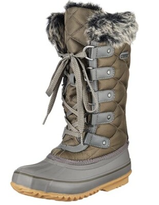 **NIB** Bearpaw Mckinley Womens Lace Up Waterproof Snow Boots Size 8