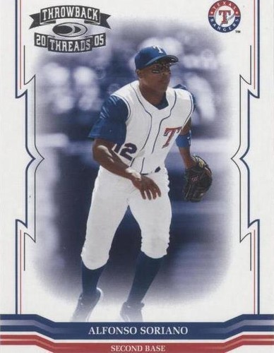 2005 Donruss Throwback Threads - Alfonso Soriano #193