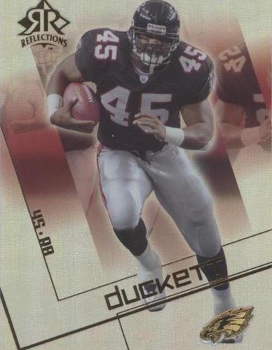2004 Upper Deck Reflections T.J. Duckett #6