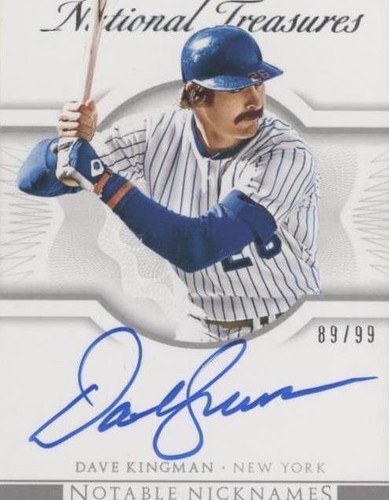 2015 Panini National Treasures - Dave Kingman #51