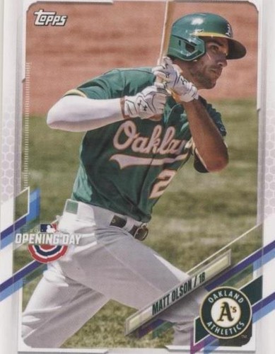 2021 Topps Opening Day - Matt Olson #215