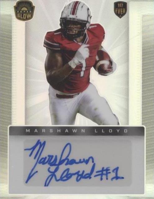 2021 Super Glow Sports Inaugural Edition Marshawn Lloyd #AU-ML