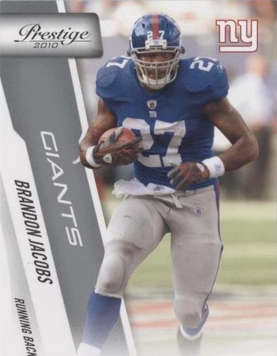 2010 Playoff Prestige Brandon Jacobs #128