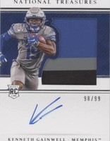2021 Panini National Treasures Collegiate Kenneth Gainwell #118
