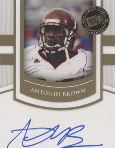 2010 Press Pass Portrait Edition Antonio Brown #SS-AB