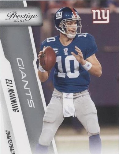 2010 Playoff Prestige Eli Manning #129
