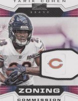 2020 Panini Playbook Tarik Cohen #ZC-10