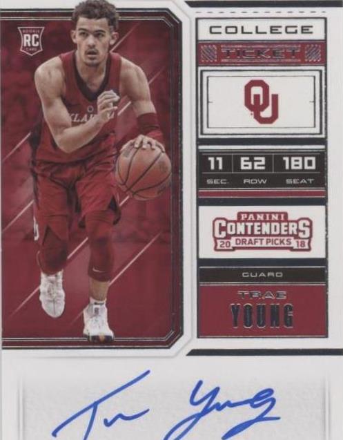 Trae Young Contenders Optic RC 鑑定済み Trae Young Contenders Optic RC 鑑定済み Trae Young