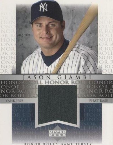 2002 Upper Deck Honor Roll - Jason Giambi #J-JG1