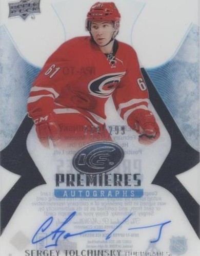 2016-17 Upper Deck Ice - Sergey Tolchinsky #IPA-TO
