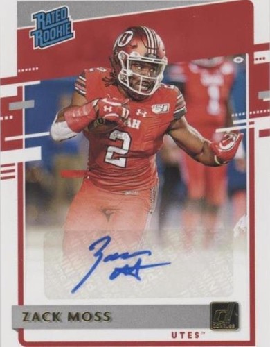 2020 Panini Chronicles Draft Picks Zack Moss #25