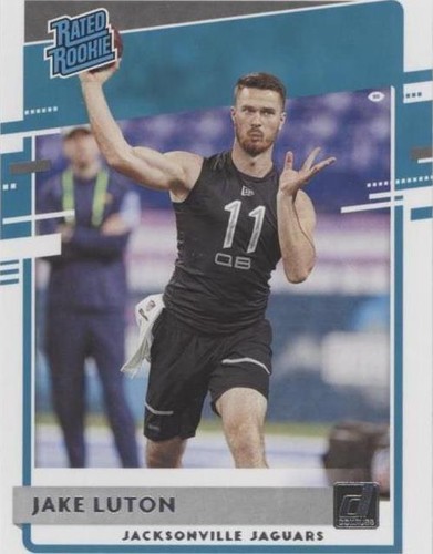 2020 Panini Donruss Jake Luton #344