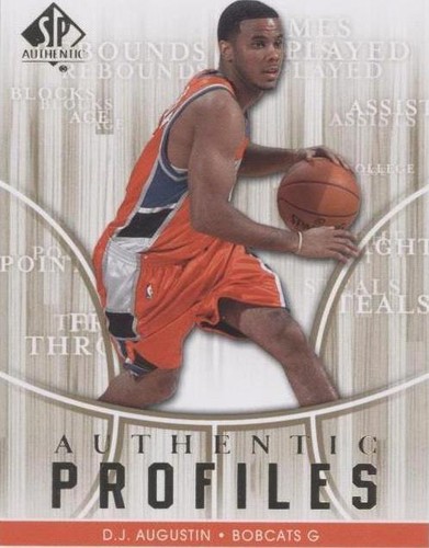 2008-09 SP Authentic - D.J. Augustin #AP-57