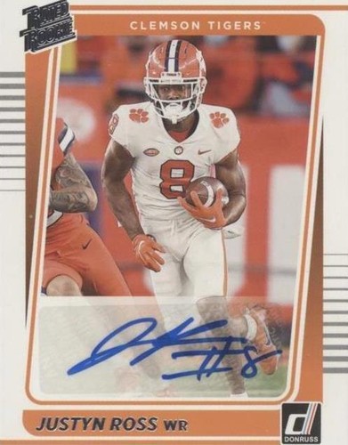 2022 Panini Chronicles Draft Picks Justyn Ross #RR-JRO