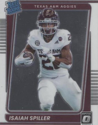 2022 Panini Chronicles Draft Picks Isaiah Spiller #18