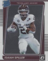 2022 Panini Chronicles Draft Picks Isaiah Spiller #18