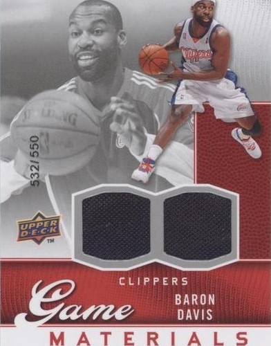 2009-10 Upper Deck - Baron Davis #GJ-BD