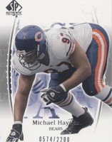2003 SP Authentic Michael Haynes #96