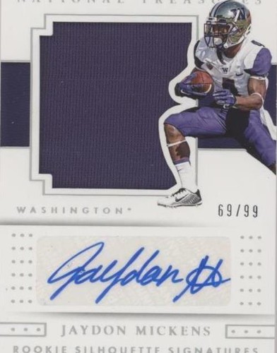2016 Panini National Treasures Collegiate Jaydon Mickens #145