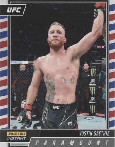 Justin Gaethje 2022 Donruss UFC Octagon Marvels #15 | eBay