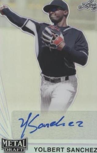 2021 Leaf Metal Draft - Yolbert Sanchez #LA-YS1