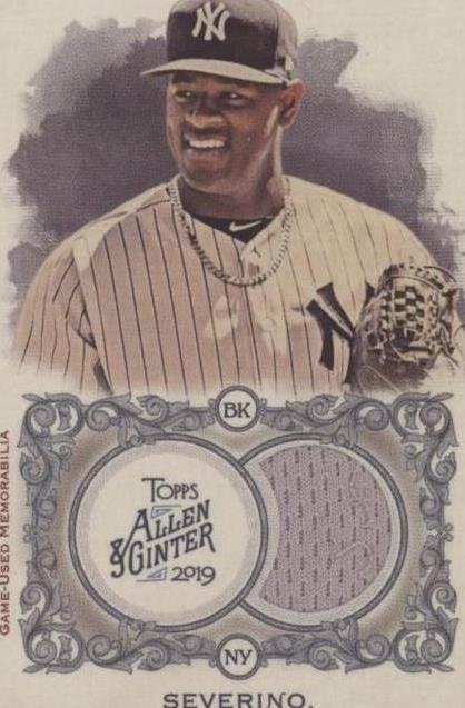 2019 Topps Allen & Ginter - Luis Severino #FSRB-LS