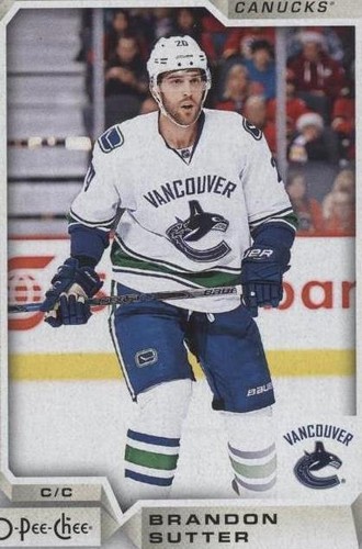 2018-19 O-Pee-Chee - Brandon Sutter #177