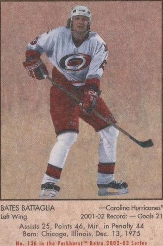 2002-03 In the Game Parkhurst Retro - Bates Battaglia #136