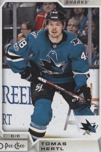 2018-19 O-Pee-Chee - Tomas Hertl #156