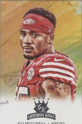 2021 Panini Chronicles Elijah Mitchell #GK-17