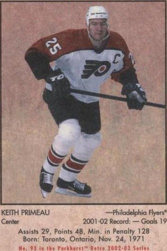 2002-03 In the Game Parkhurst Retro - Keith Primeau #93