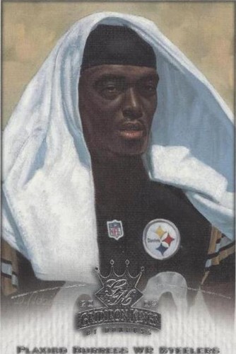 2002 Donruss Gridiron Kings Plaxico Burress #76