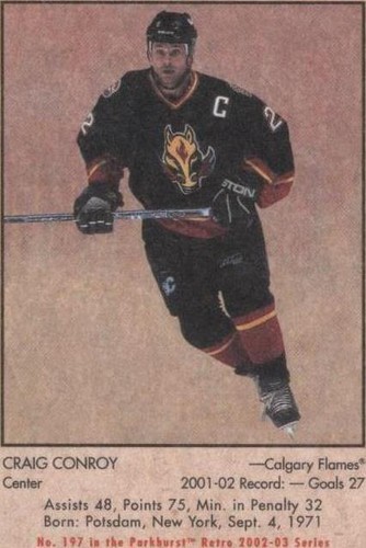 2002-03 In the Game Parkhurst Retro - Craig Conroy #197