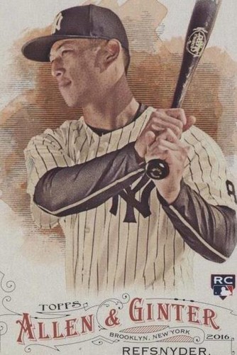 2016 Topps Allen & Ginter - Rob Refsnyder #324