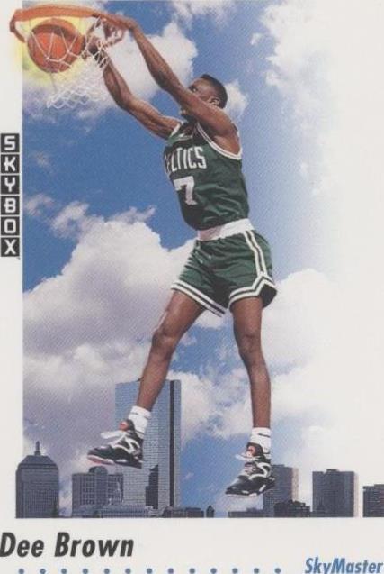 1991-92 Skybox - Ди Браун #577