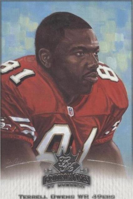 2002 Donruss Gridiron Kings Terrell Owens #83