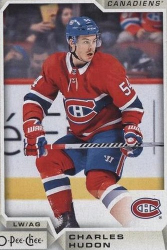 2018-19 O-Pee-Chee - Charles Hudon #341