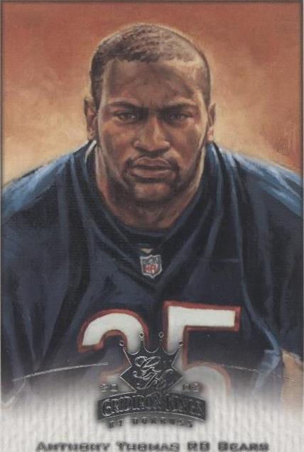 2002 Donruss Gridiron Kings Anthony Thomas #12