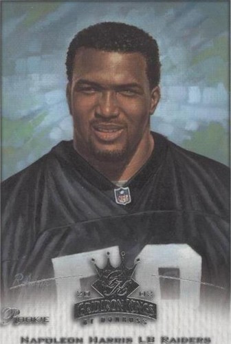2002 Donruss Gridiron Kings Napoleon Harris #149