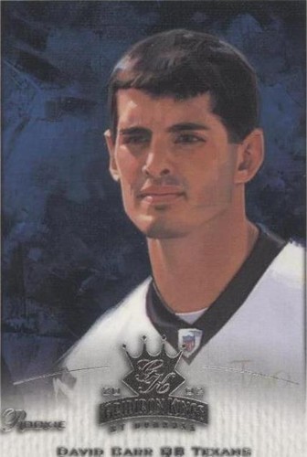2002 Donruss Gridiron Kings David Carr #101